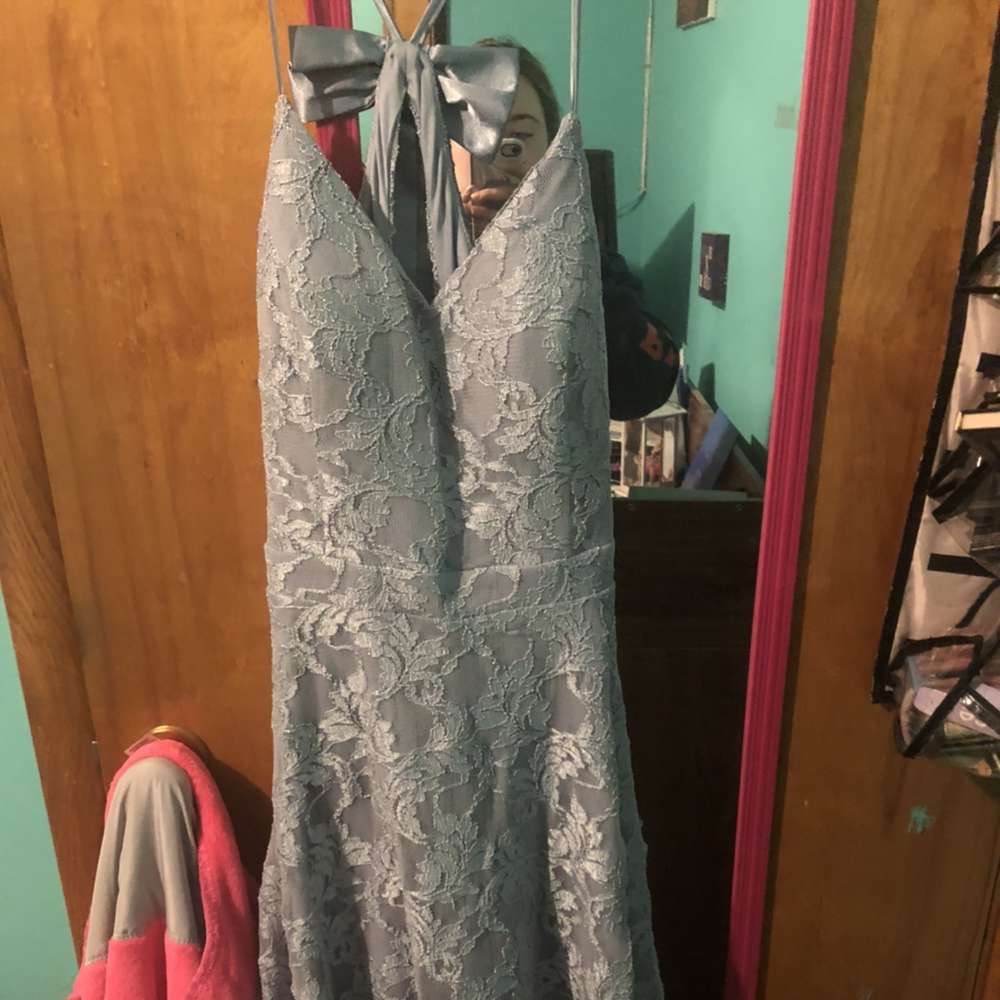 Baby Blue Prom Dress